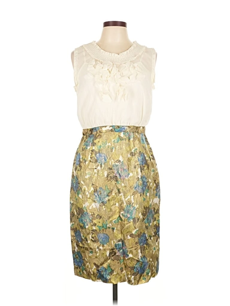 Pre-owned Moulinette Soeurs Cocktail Dress In White