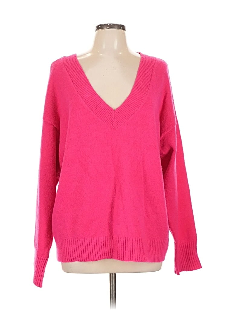 Pre-owned Sanctuary Pullover Sweater In Pink