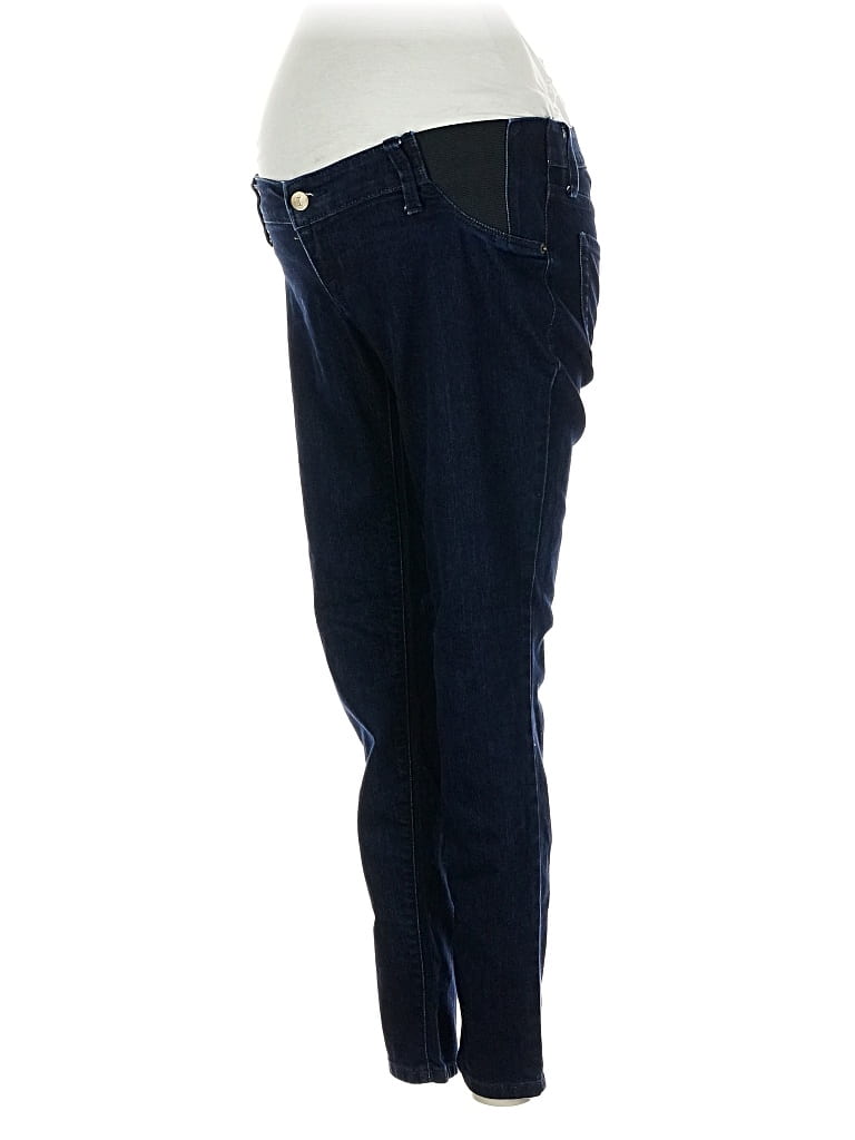 Pre-owned Isabel Maternity Jeggings In Blue