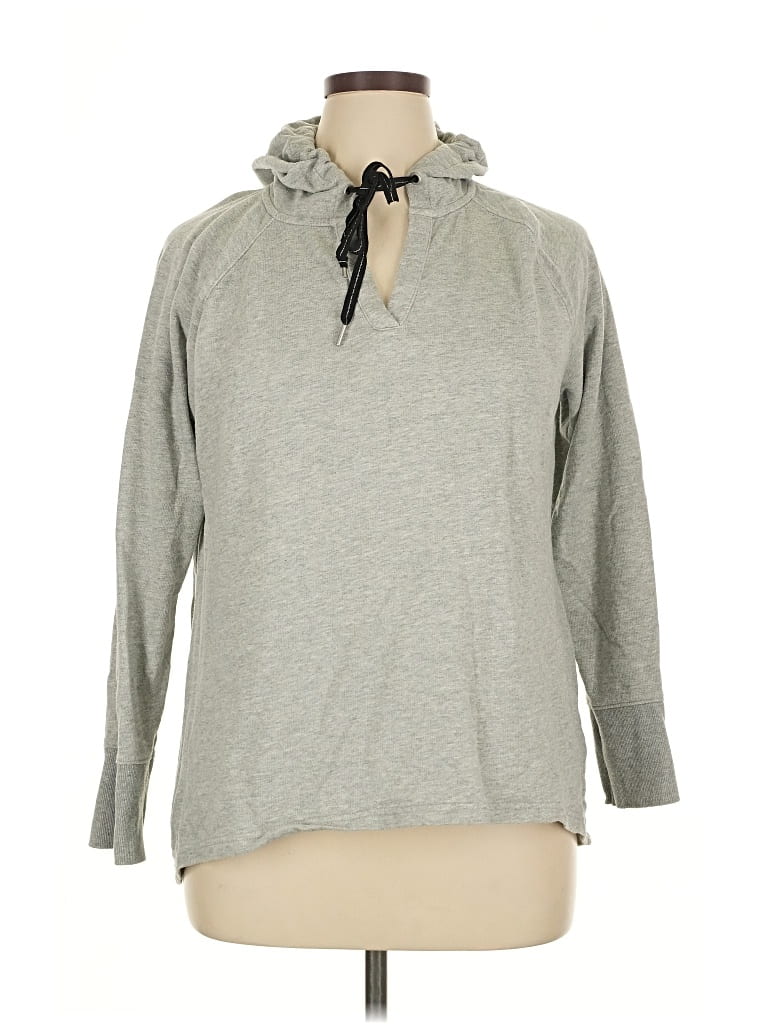 Pre-owned Liz Claiborne Sweatshirt In Gray