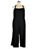 Arula 100% Polyester Solid Black Jumpsuit Size 0 - photo 1