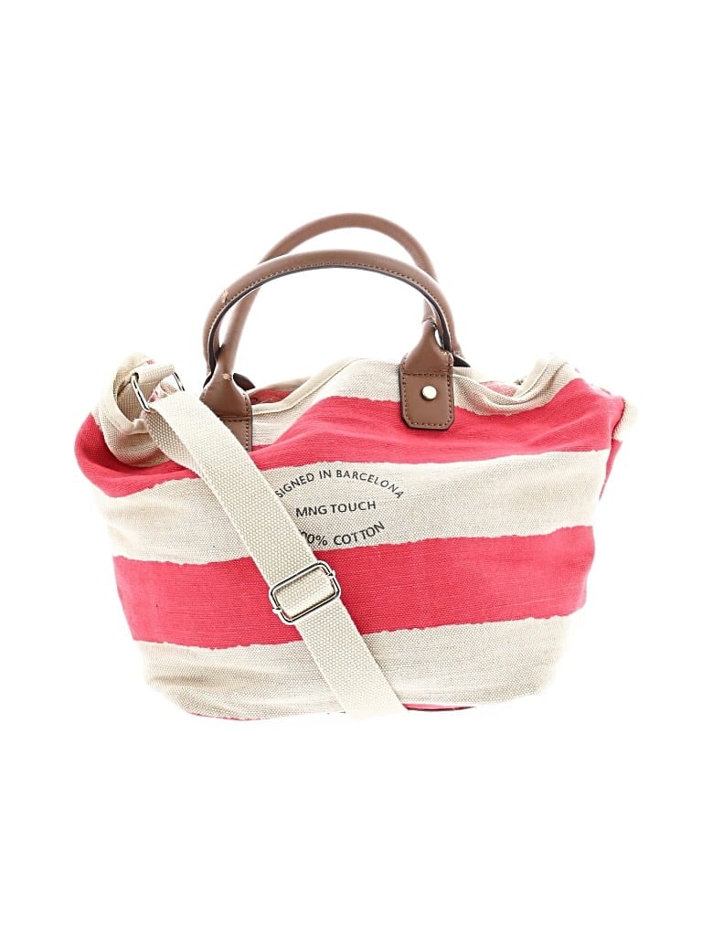 Pre-owned Mng Satchel In Red