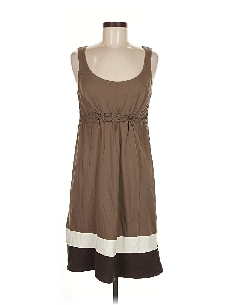 Pre-owned Ann Taylor Loft Outlet Casual Dress In Brown