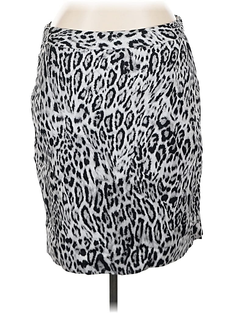 Pre-owned Worthington Casual Skirt In Silver