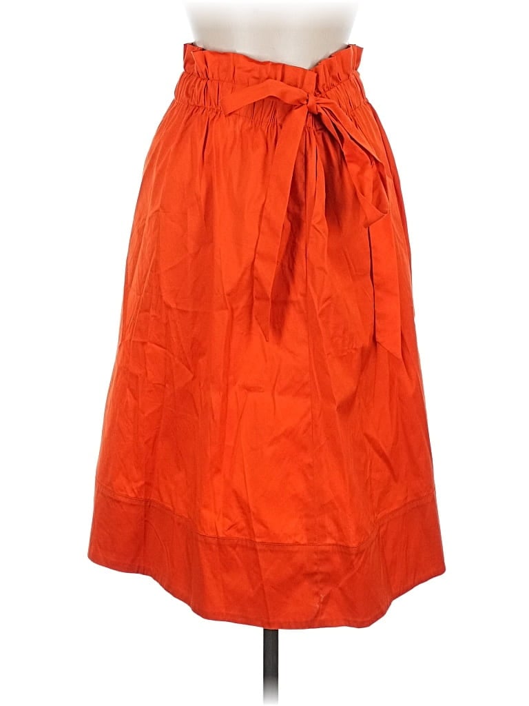 Pre-owned Halogen Casual Skirt In Orange