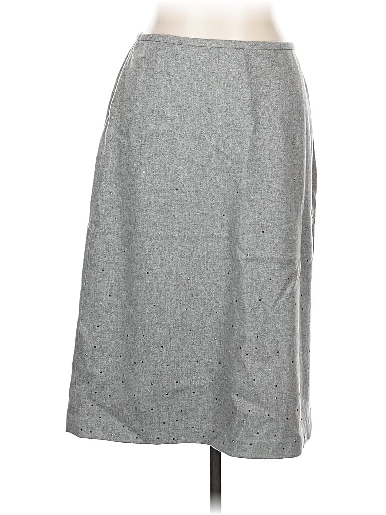 Pre-owned Gap Casual Skirt In Gray