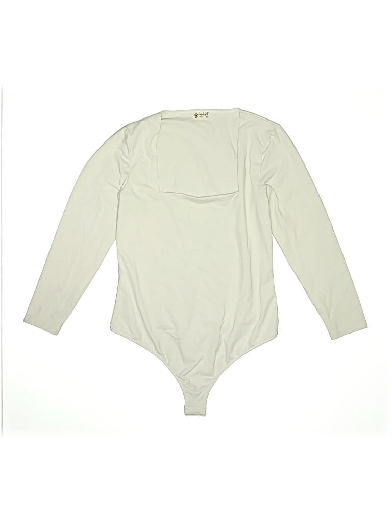 Pre-owned Intimately By Free People Bodysuit In White