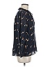 Joie Black 3/4 Sleeve Blouse Size M - photo 4