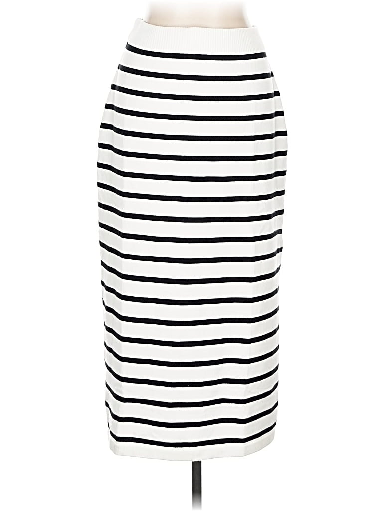 Pre-owned Unbranded Casual Skirt In White