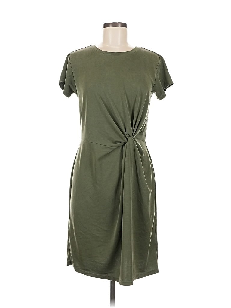 Pre-owned Ann Taylor Loft Outlet Casual Dress In Green