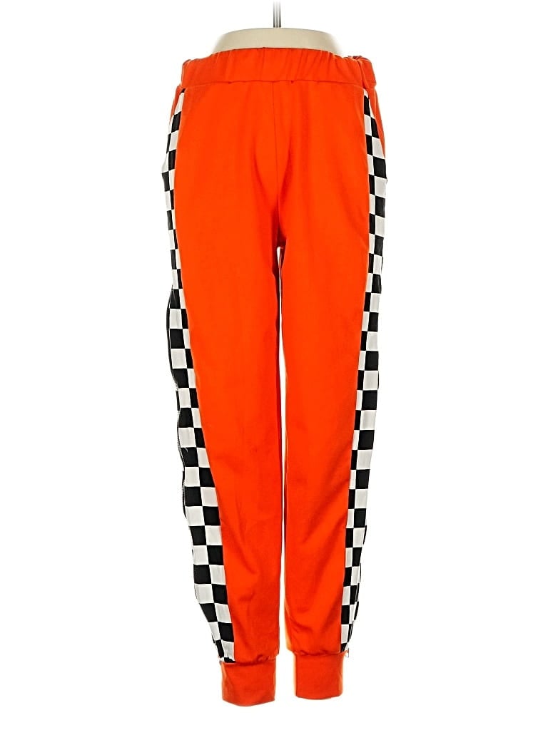 Pre-owned Unbranded Track Pants In Orange