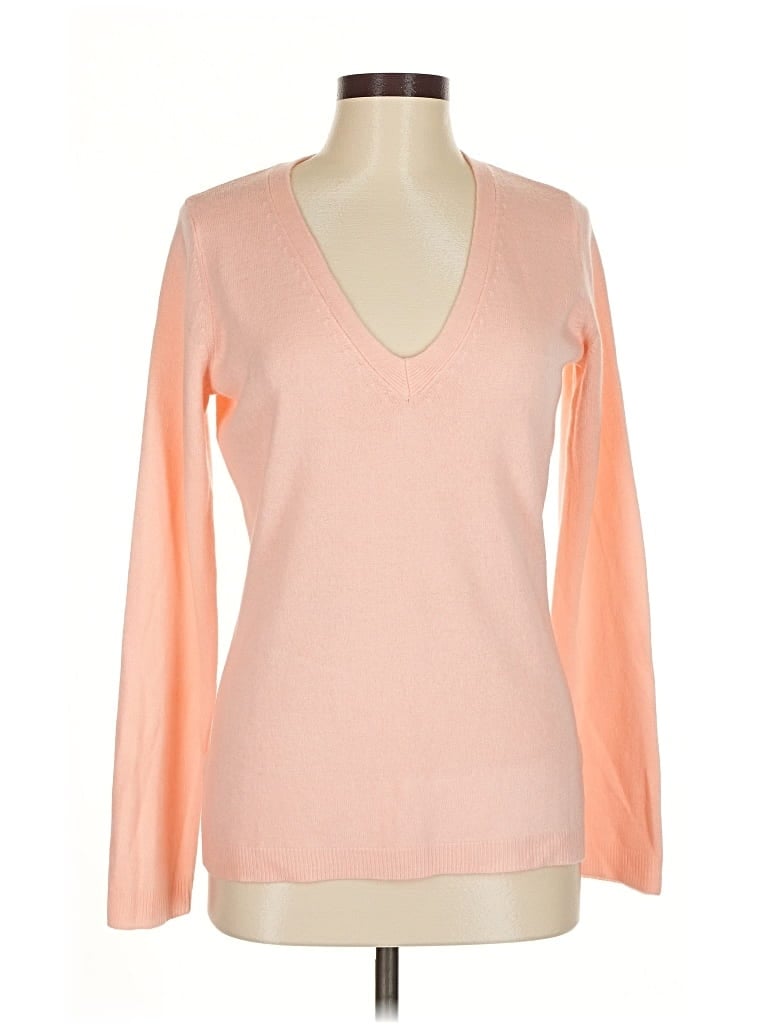 Pre-owned New York And Company Pullover Sweater In Pink