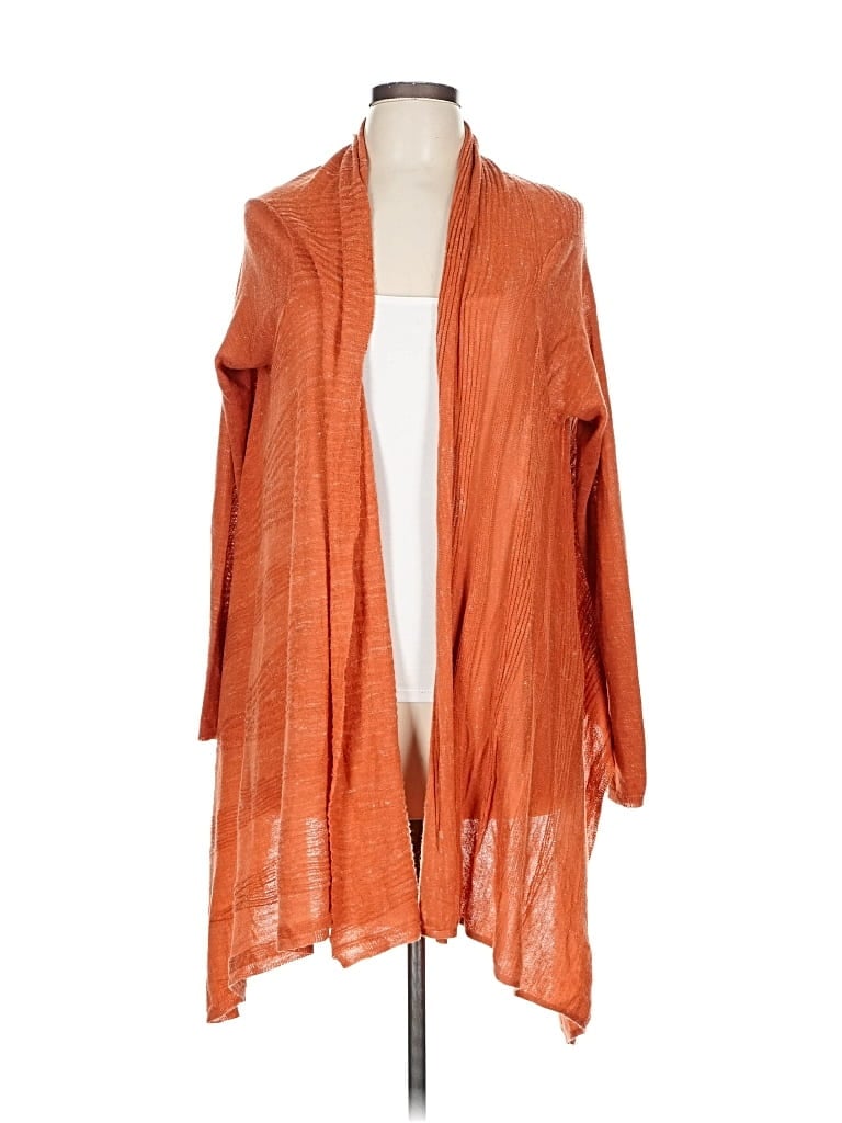 Pre-owned Moth Cardigan Sweater In Orange