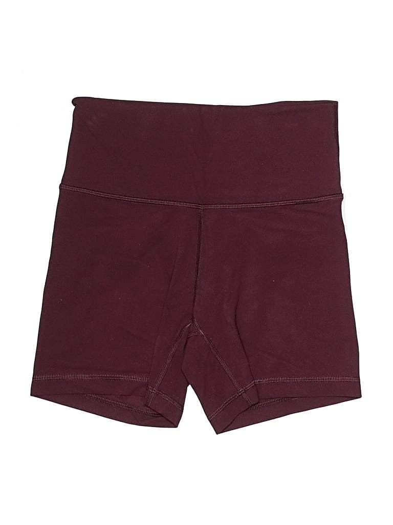 Pre-owned Tnaction Athletic Shorts In Burgundy