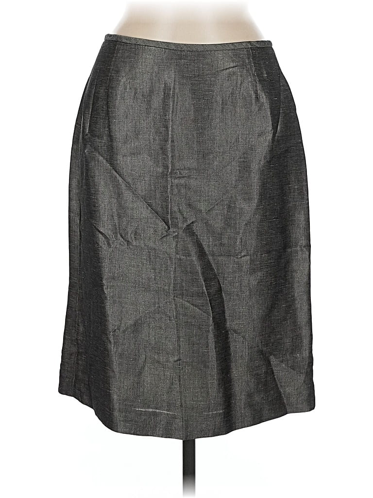 Pre-owned Assorted Brands Formal Skirt In Gray