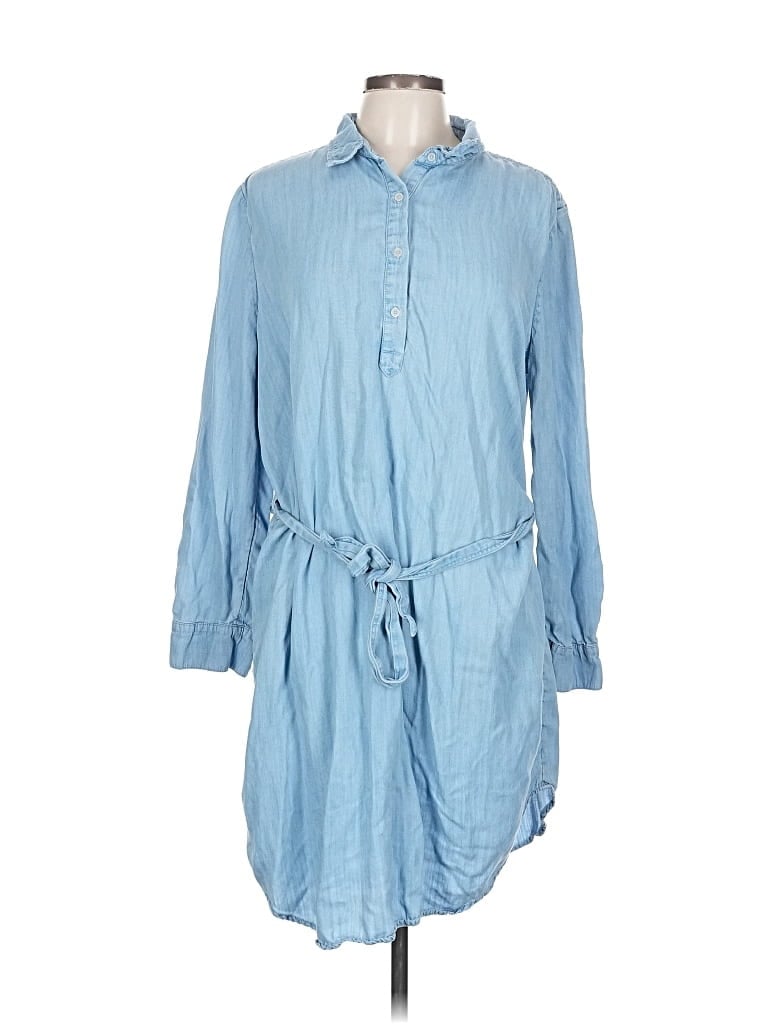 Pre-owned Lou & Grey Casual Dress In Blue