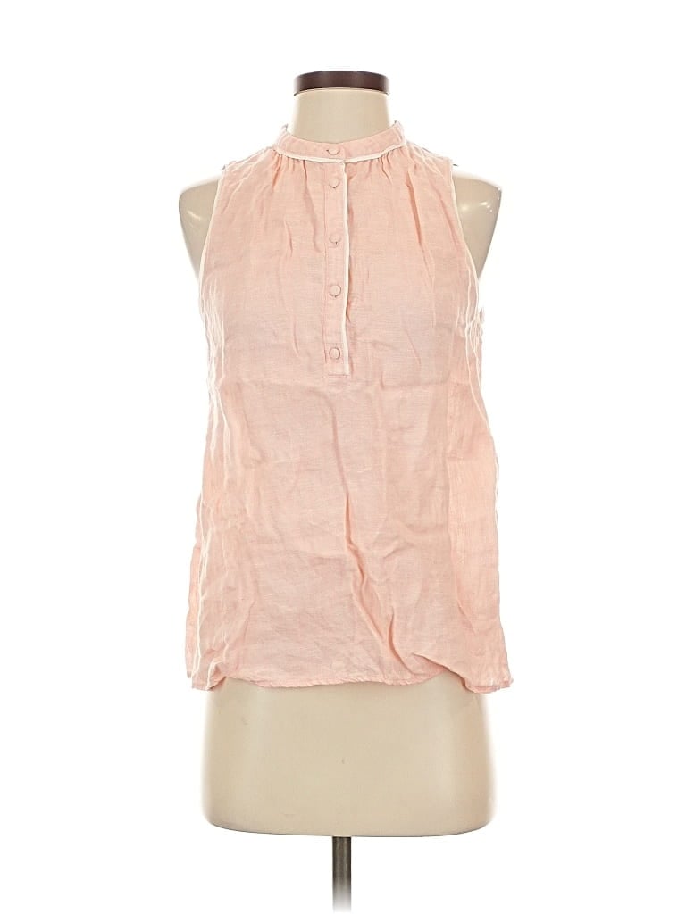 Pre-owned Joie Sleeveless Blouse In Pink