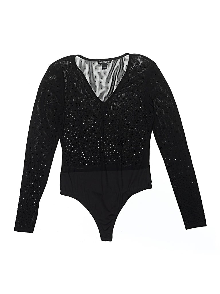 Pre-owned Assorted Brands Bodysuit In Black