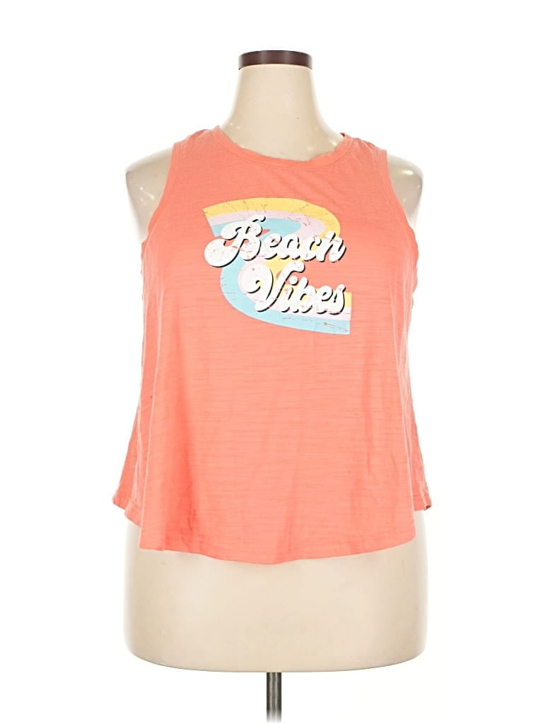 Pre-owned Secret Treasures Sleeveless T-shirt In Orange