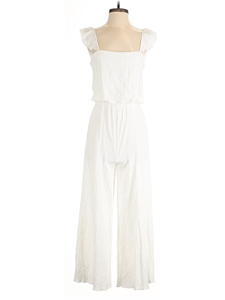 Pre-owned Lulus Jumpsuit In White
