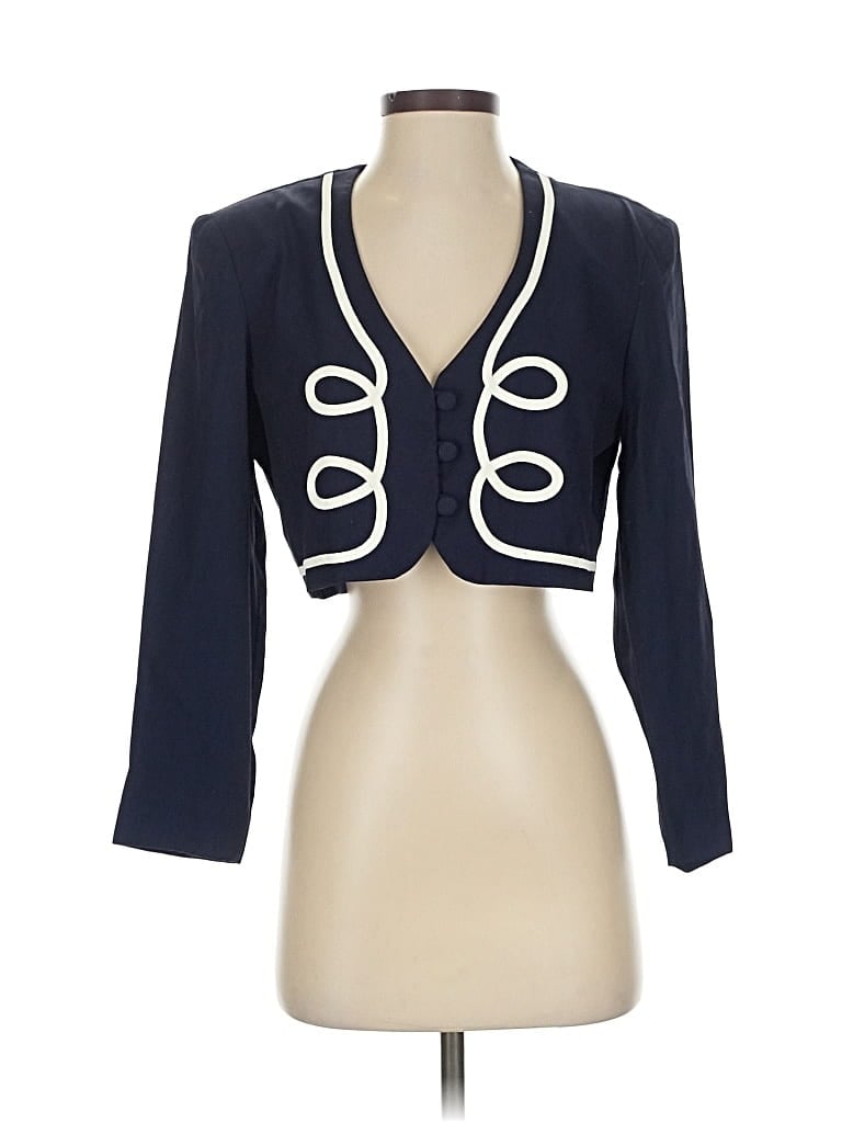 Pre-owned Scarlett Blazer Jacket In Blue