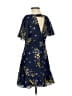 BB Dakota 100% Polyester Floral Blue Cocktail Dress Size 2 - photo 2