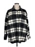 H&M Plaid Gray Coat Size XL - photo 1
