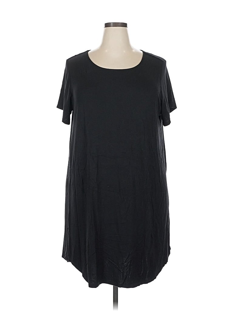 Pre-owned T Tahari Casual Dress In Black