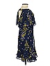 BB Dakota 100% Polyester Floral Blue Cocktail Dress Size 2 - photo 4