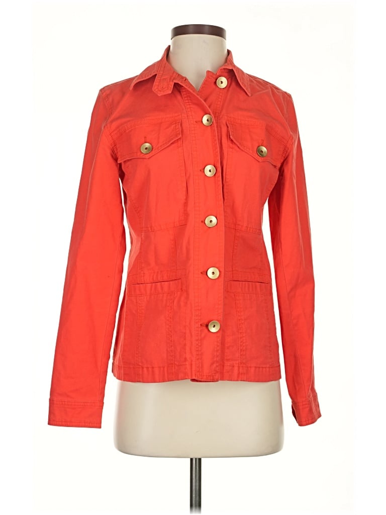 Pre-owned Cabi Jacket In Orange