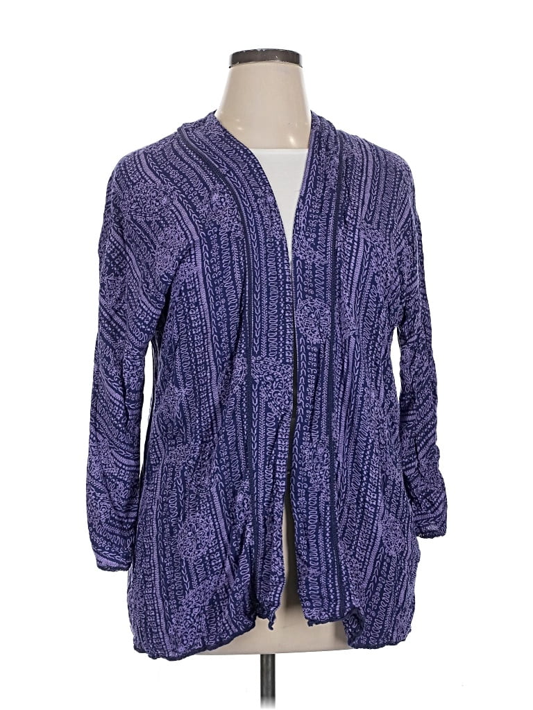 Pre-owned Roxy Kimono In Purple