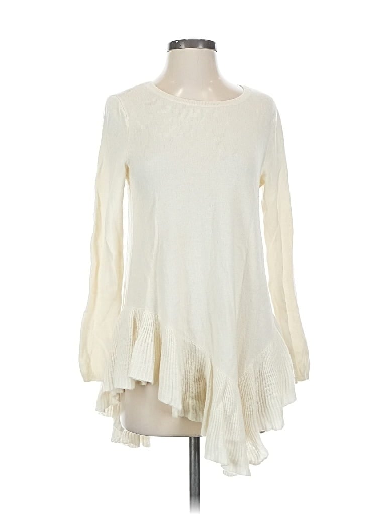 Pre-owned Joie Long Sleeve Blouse In White