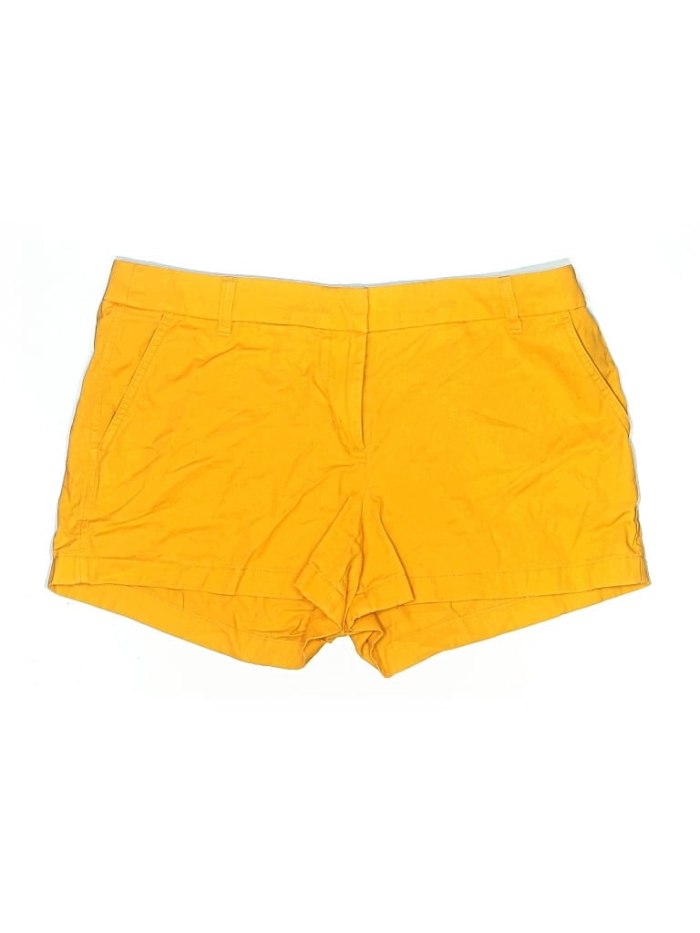 Pre-owned J.crew Factory Store Shorts In Yellow