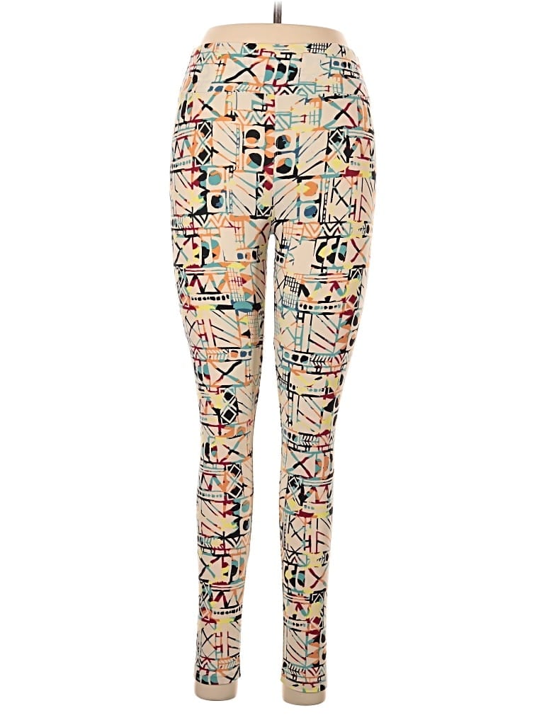 Pre-owned Lularoe Leggings In White