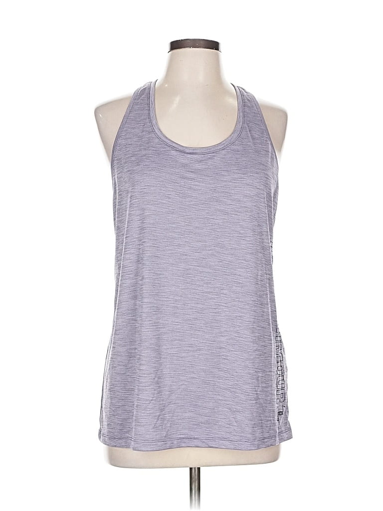 Pre-owned Under Armour Active Tank Top In Purple