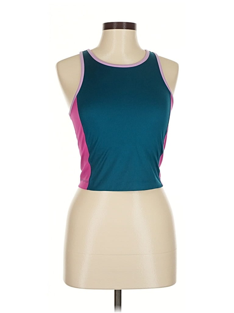 Pre-owned Lou & Grey Active Tank Top In Blue