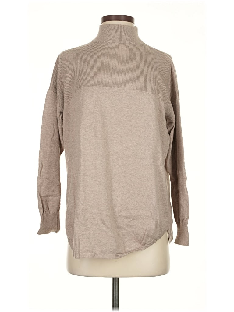 Pre-owned Asos Design Turtleneck Sweater In Brown