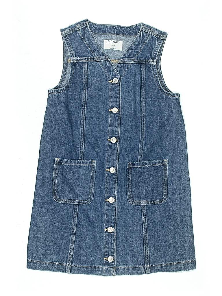 Pre-owned Old Navy Kids' Dress In Blue