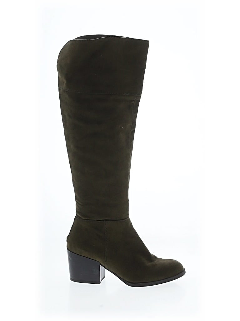Pre-owned Madden Girl Boots In Green