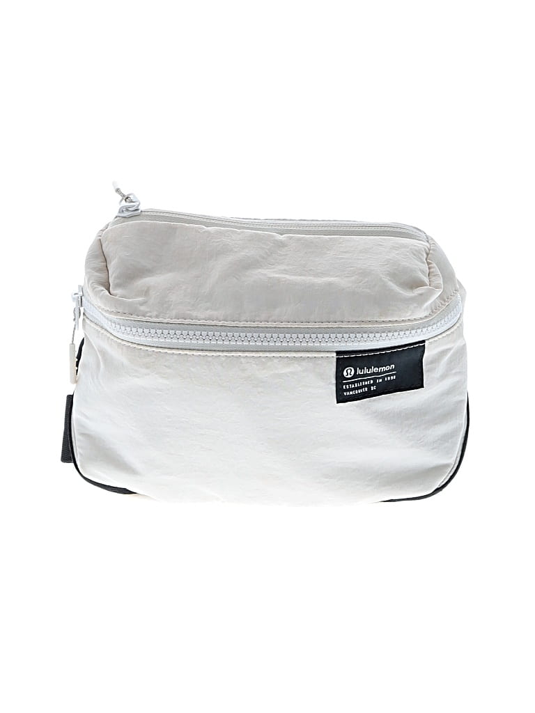 Pre-owned Lululemon Athletica Belt Bag In White