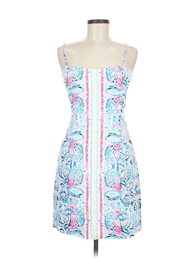 Pre-owned Lilly Pulitzer Cocktail Dress In Blue