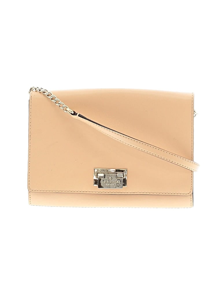 Pre-owned Kate Spade New York Leather Crossbody Bag In Brown