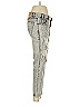 One 100% Cotton Graphic Silver Gray Jeans Size 25 waist - photo 4