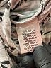 Skemo 100% Rayon Chevron-herringbone Gray Silver Casual Pants Size S - photo 4