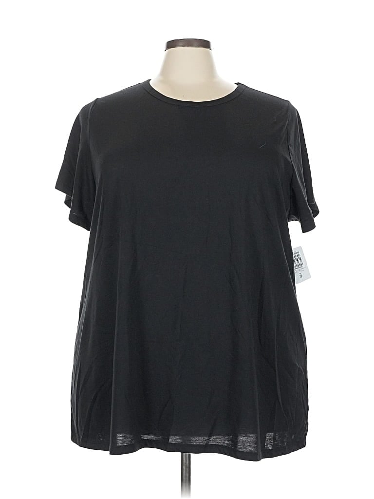 Torrid Short Sleeve T-shirt In Black