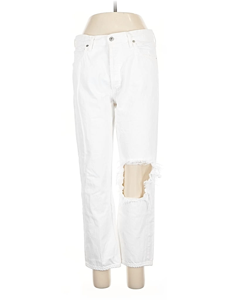 Pre-owned Citizen Of Humanity Jeans In White