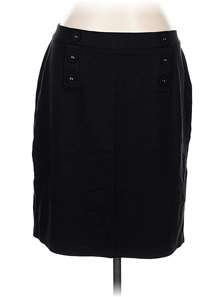 Pre-owned Talbots Formal Skirt In Black