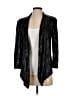 Ella Moss 100% Rayon Metallic Black Blazer Size S - photo 1