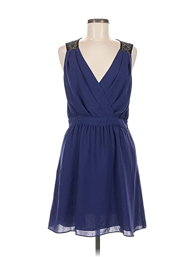 Pre-owned Bcbgeneration Cocktail Dress In Blue