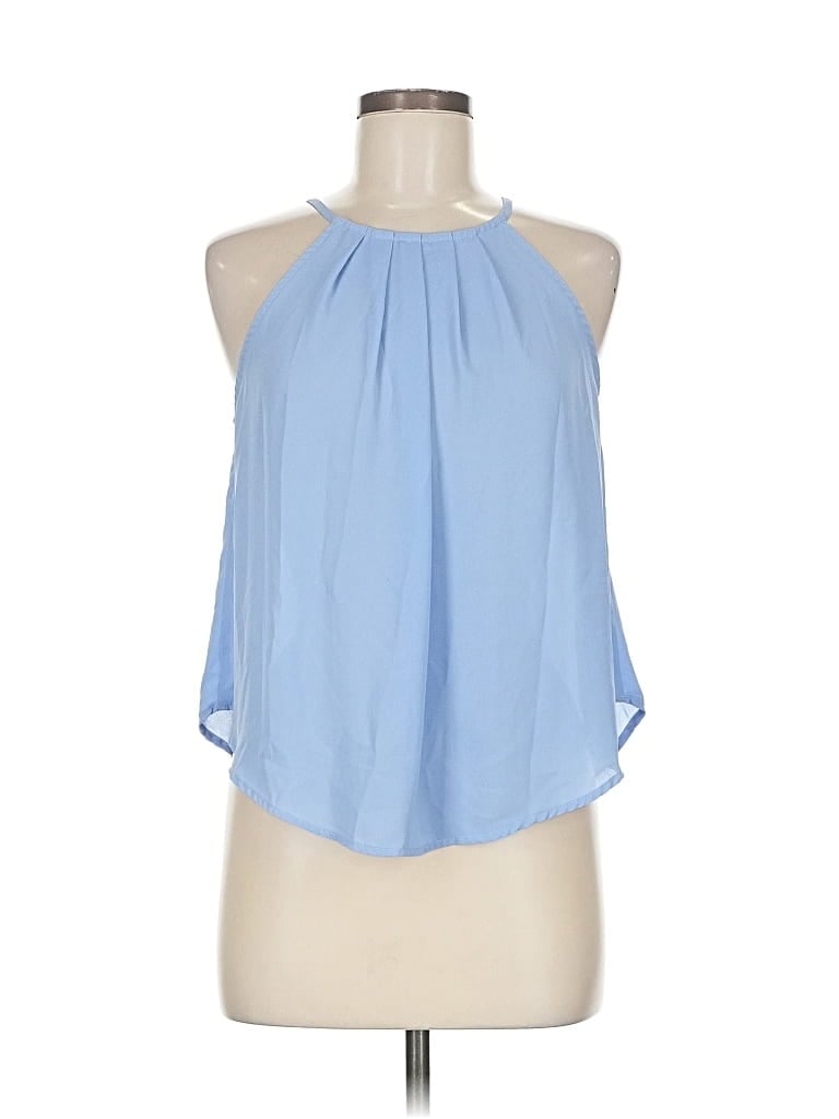 Pre-owned Alya Sleeveless Blouse In Blue